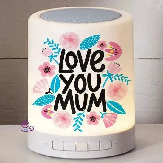 Touch-Lamp speaker- Mother's Day-A - WE PRINT