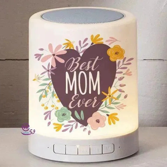 Touch-Lamp speaker- Mother's Day-A - WE PRINT