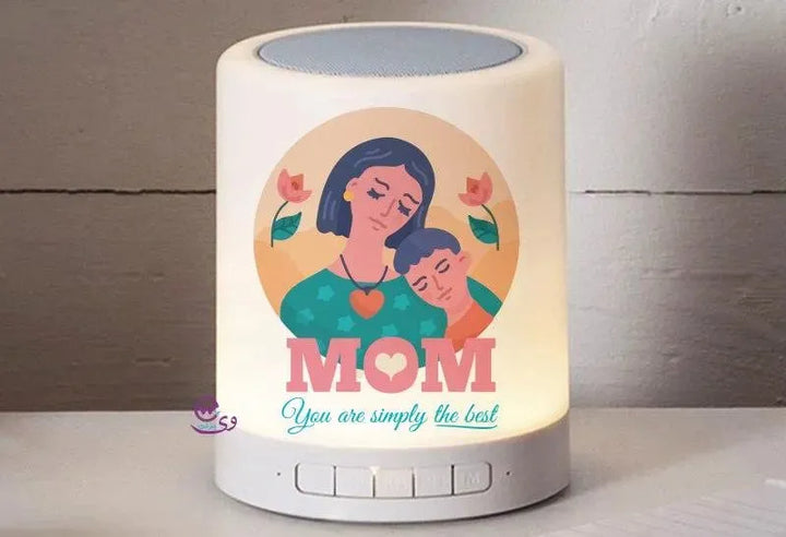 Touch-Lamp speaker- Mother's Day-A - WE PRINT