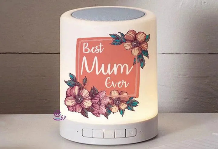 Touch-Lamp speaker- Mother's Day-A - WE PRINT