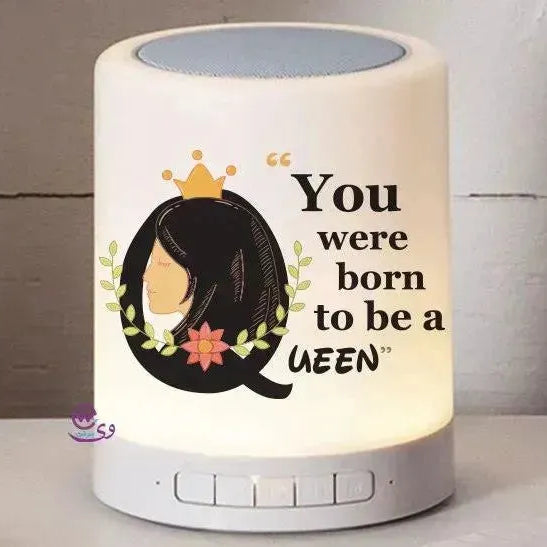 Touch-Lamp speaker- Mother's Day-A - WE PRINT