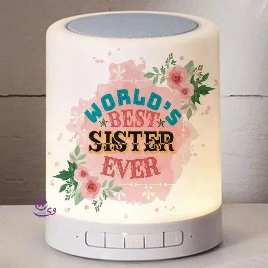 Touch-Lamp speaker- Mother's Day-A - WE PRINT