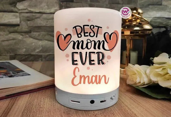 Touch-Lamp speaker- Mother's Day - WE PRINT