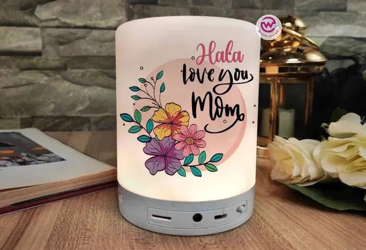 Touch-Lamp speaker- Mother's Day - WE PRINT