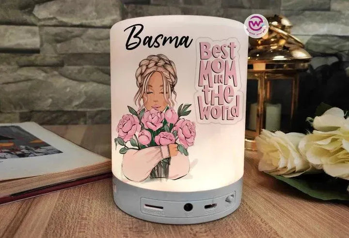 Touch-Lamp speaker- Mother's Day - WE PRINT