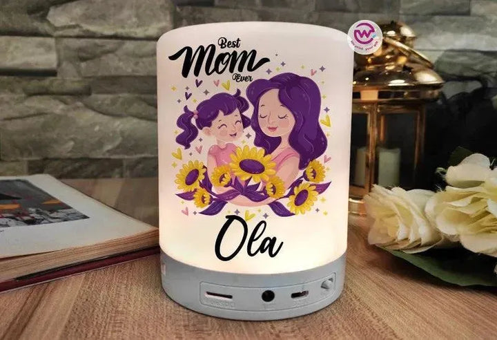 Touch-Lamp speaker- Mother's Day - WE PRINT