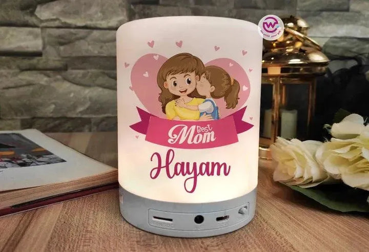 Touch-Lamp speaker- Mother's Day - WE PRINT