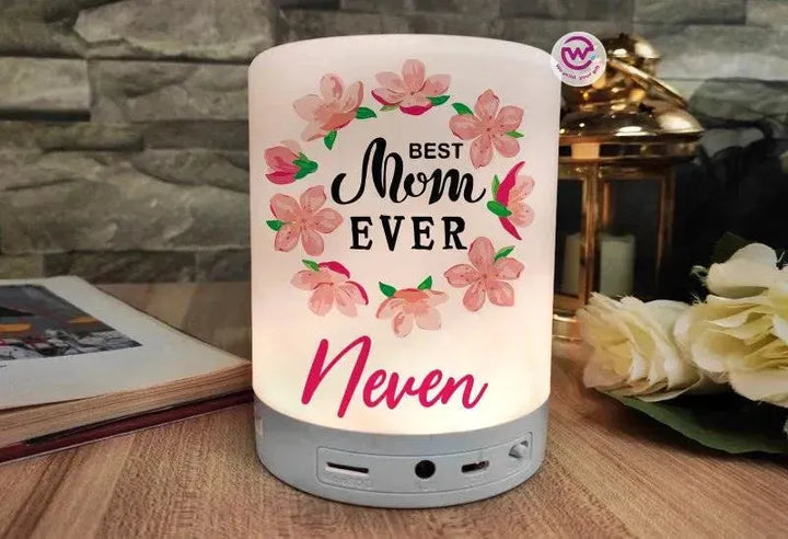 Touch-Lamp speaker- Mother's Day - WE PRINT