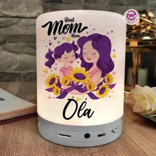 Touch-Lamp speaker- Mother's Day - WE PRINT