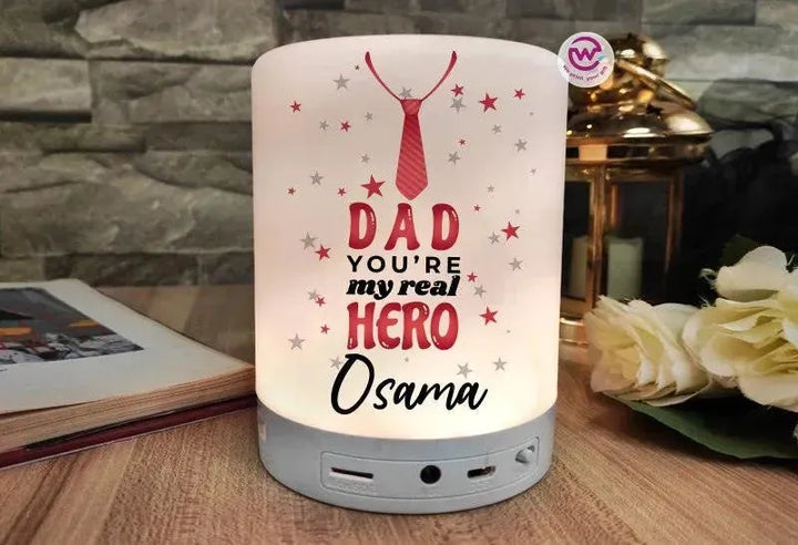 Touch-Lamp speaker- Mother's Day - WE PRINT