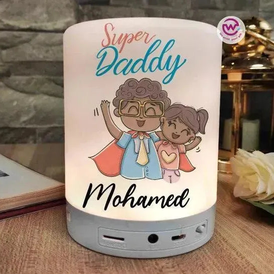 Touch-Lamp speaker- Mother's Day - WE PRINT