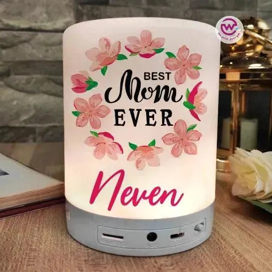 Touch-Lamp speaker- Mother's Day - WE PRINT