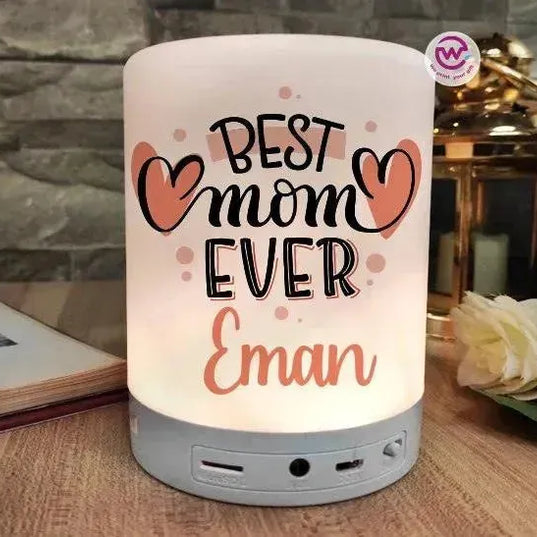 Touch-Lamp speaker- Mother's Day - WE PRINT