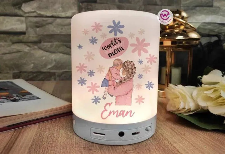 Touch-Lamp speaker- Mother's Day - WE PRINT