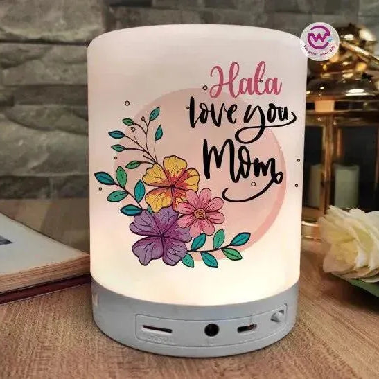 Touch-Lamp speaker- Mother's Day - WE PRINT