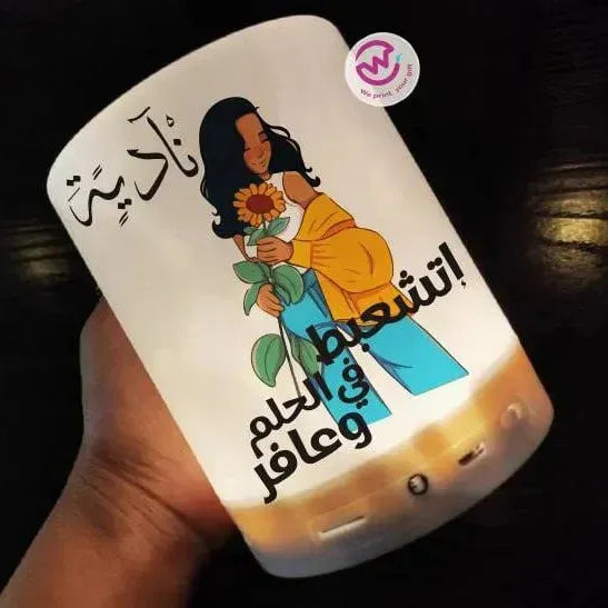 Touch-Lamp speaker- Motivation-A - WE PRINT