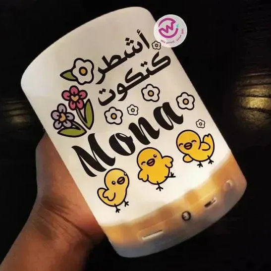 Touch-Lamp speaker- Motivation-A - WE PRINT