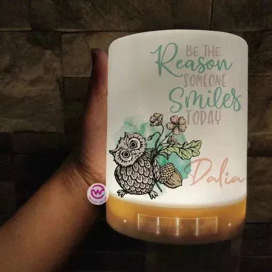 Touch-Lamp speaker- Motivation-B - WE PRINT