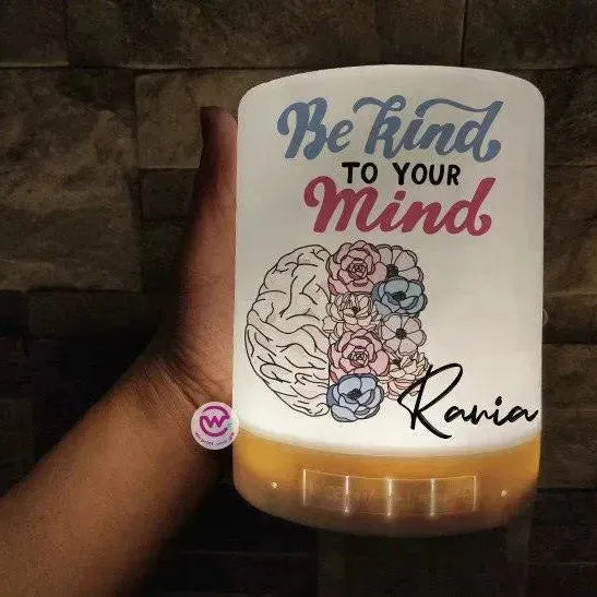 Touch-Lamp speaker- Motivation-B - WE PRINT