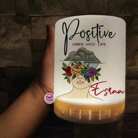 Touch-Lamp speaker- Motivation-B - WE PRINT