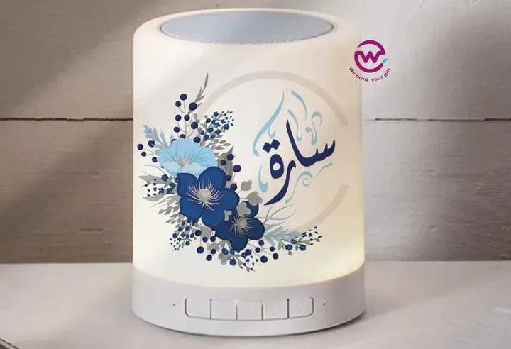 Touch-Lamp speaker- Names - WE PRINT