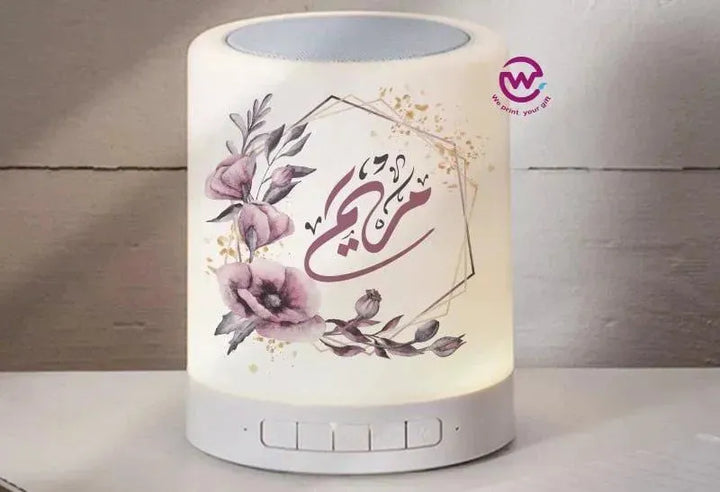 Touch-Lamp speaker- Names - WE PRINT