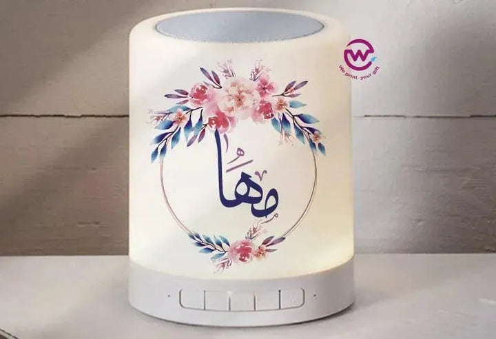 Touch-Lamp speaker- Names - WE PRINT