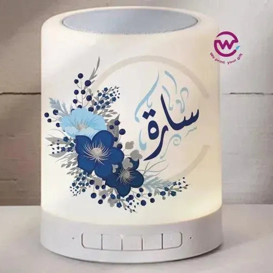 Touch-Lamp speaker- Names - WE PRINT