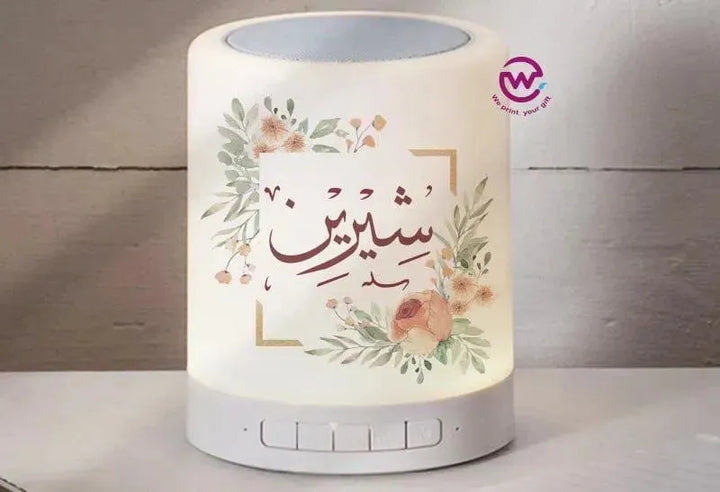 Touch-Lamp speaker- Names - WE PRINT