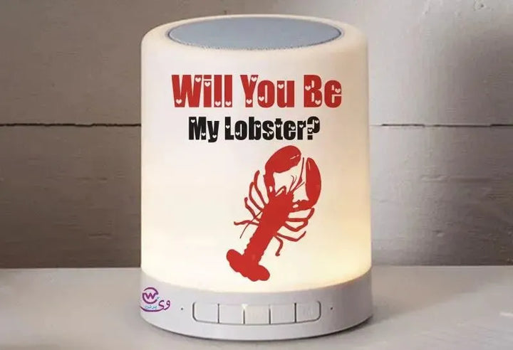 Touch-Lamp speaker- Valentine's Day-1 - WE PRINT