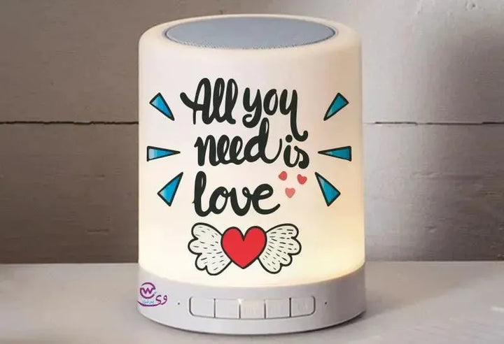 Touch-Lamp speaker- Valentine's Day-1 - WE PRINT