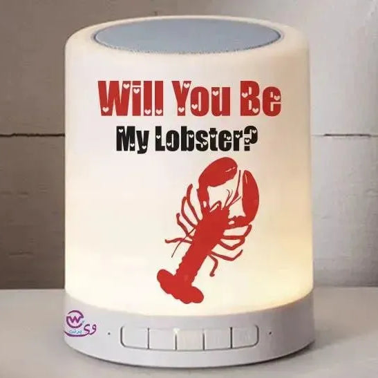 Touch-Lamp speaker- Valentine's Day-1 - WE PRINT
