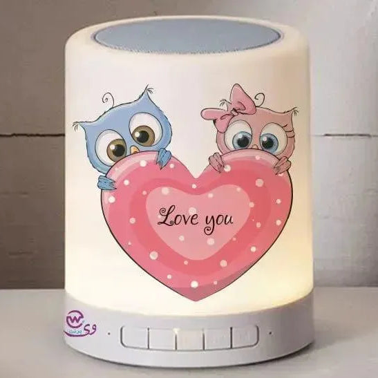 Touch-Lamp speaker- Valentine's Day-1 - WE PRINT
