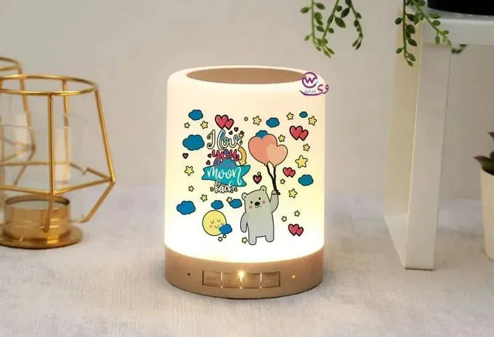 Touch-Lamp speaker- Valentine's Day - LOVERS - WE PRINT