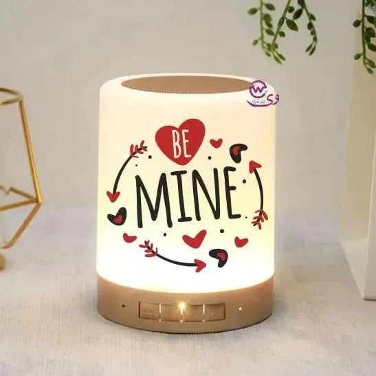 Touch-Lamp speaker- Valentine's Day - LOVERS - WE PRINT