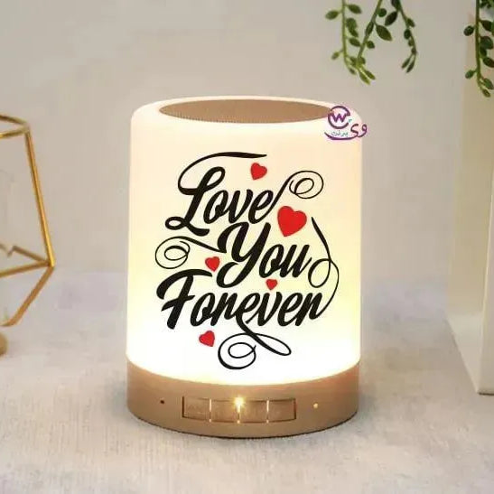 Touch-Lamp speaker- Valentine's Day - LOVERS - WE PRINT