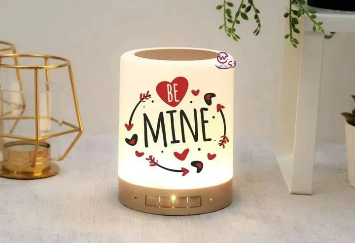 Touch-Lamp speaker- Valentine's Day - LOVERS - WE PRINT