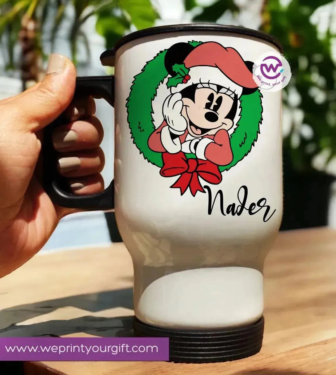 Travel Mug -Disney Christmas - WE PRINT