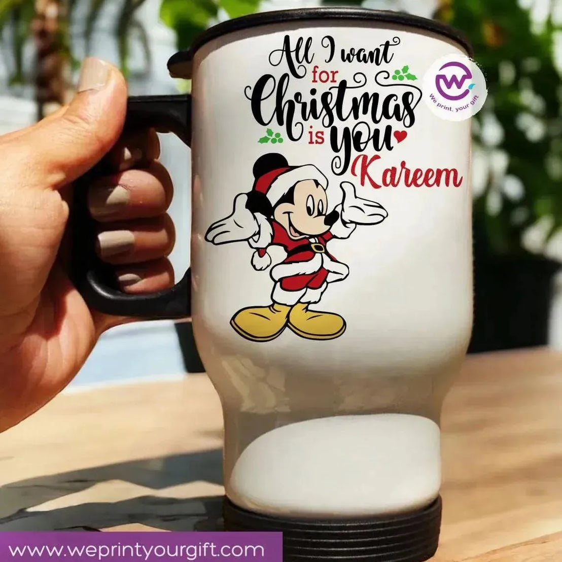 Travel Mug -Disney Christmas - WE PRINT