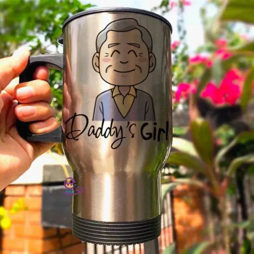 Travel Mug - Silver - Mother's Day-A - WE PRINT