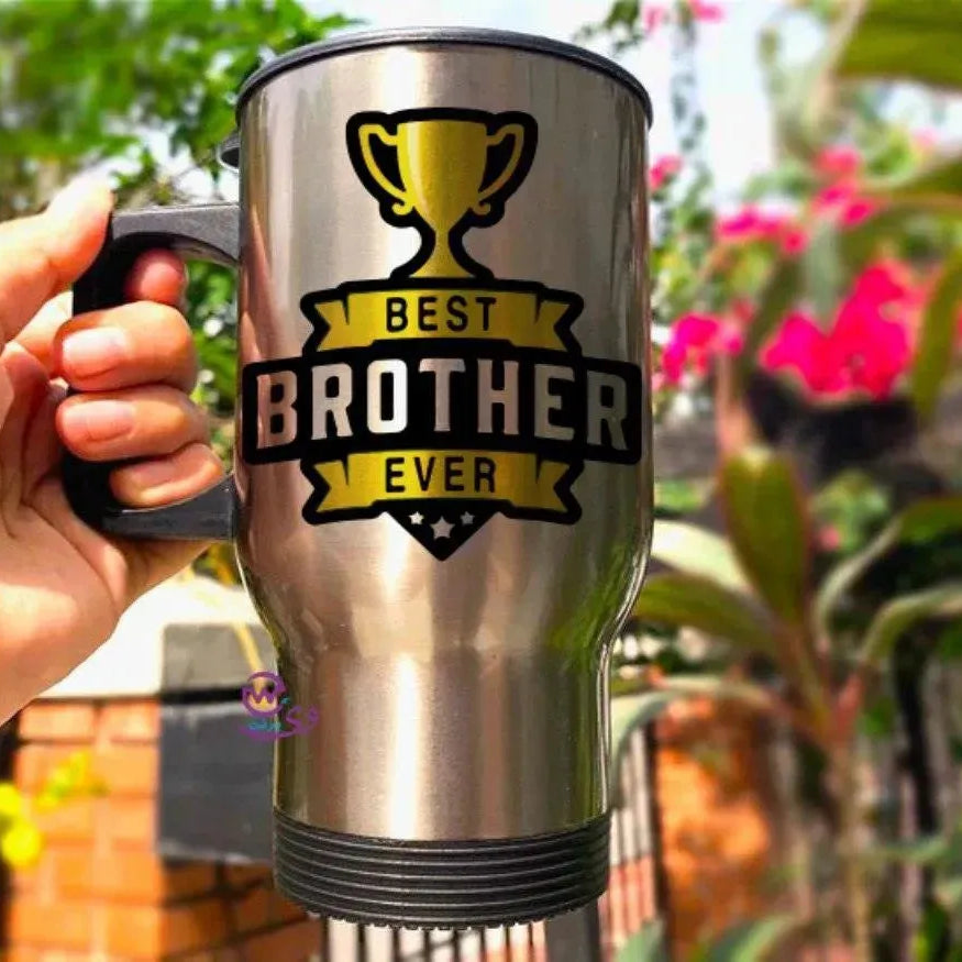 Travel Mug - Silver - Mother's Day-A - WE PRINT