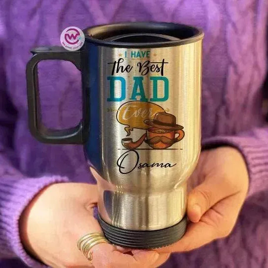 Travel Mug - Silver - Mother's Day - WE PRINT