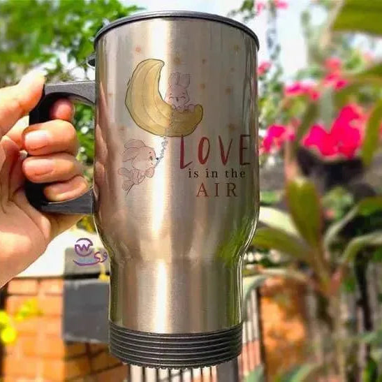 Travel Mug - Silver - Valentine's 1 - WE PRINT