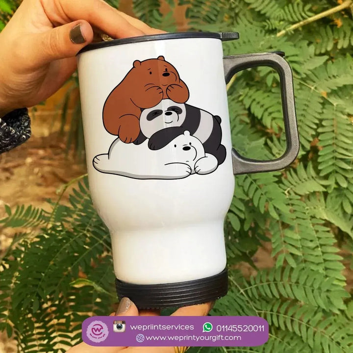 Travel Mug -Three Bears - WE PRINT