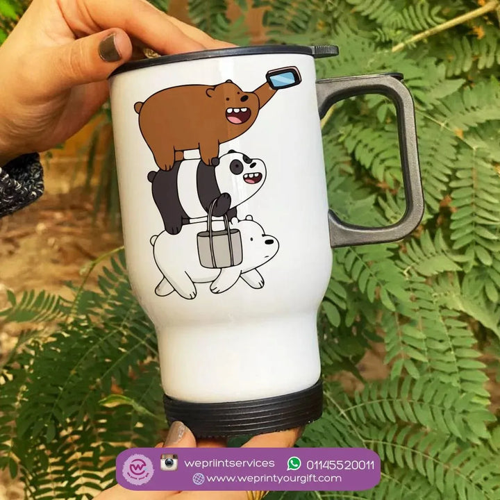 Travel Mug -Three Bears - WE PRINT