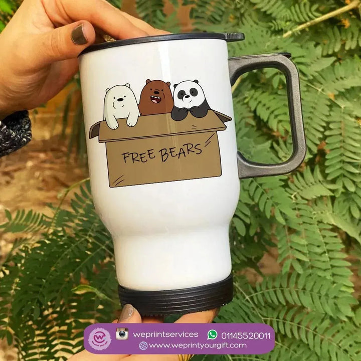 Travel Mug -Three Bears - WE PRINT