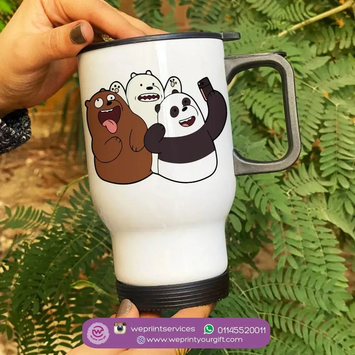 Travel Mug -Three Bears - WE PRINT