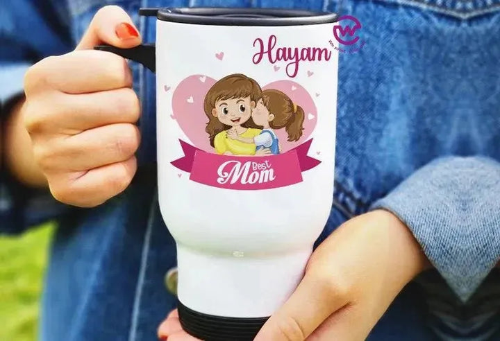 travel Mug -white -Mother's Day - WE PRINT