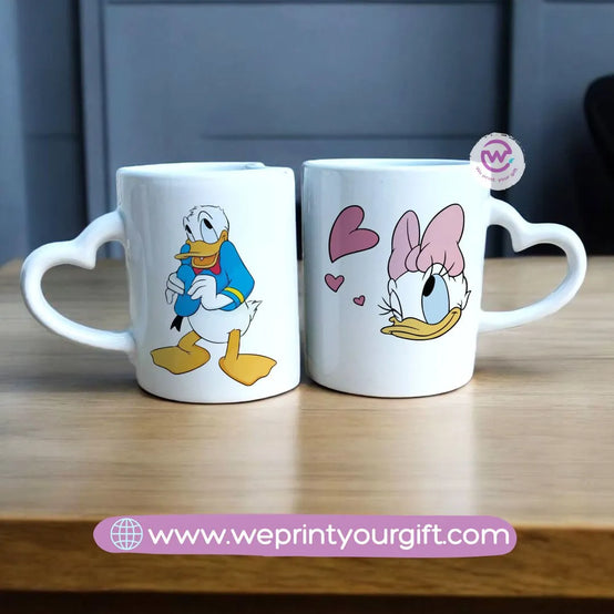 Twin Mug Set- Disney couples - WE PRINT