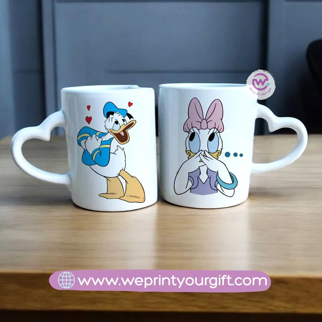 Twin Mug Set- Disney couples - WE PRINT
